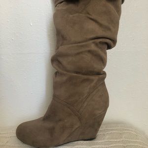 Nine West Suede Knee High Boots